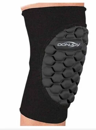 DJO Spider Pad Knee Pad Medium Slip-On 18-1/2 to 21 Inch Circumference Left or Right Knee – 11-0390-3-06060