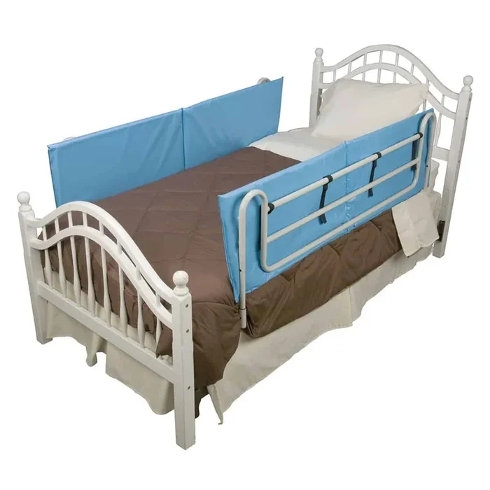 DMI Vinyl Bed Rail Cushions with Non-Allergenic Cover – Bed Rail Bumper Pads