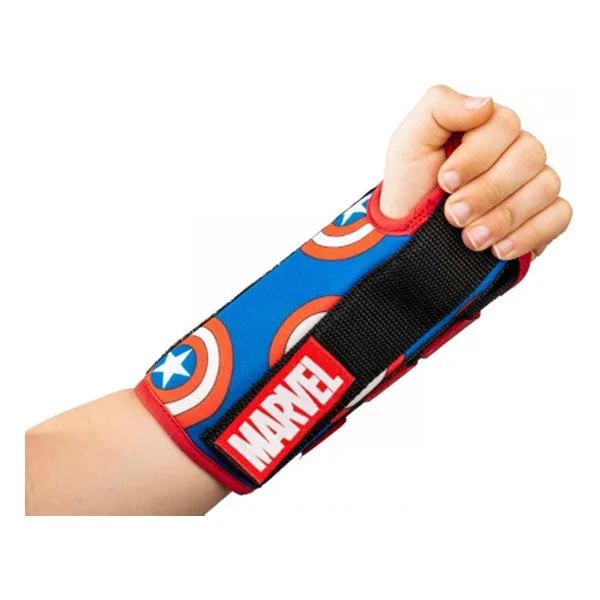 DonJoy Advantage Marvel Comfort Wrist Brace, Pediatric, Left, Captain America