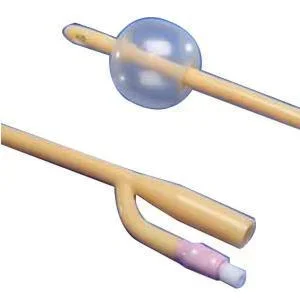 Dover 2-Way Silicone-Elastomer Foley Catheter 24 Fr 5 cc