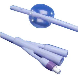 Dover Pediatric 2-Way Silicone Foley Catheter 10 Fr 16″ 3 cc