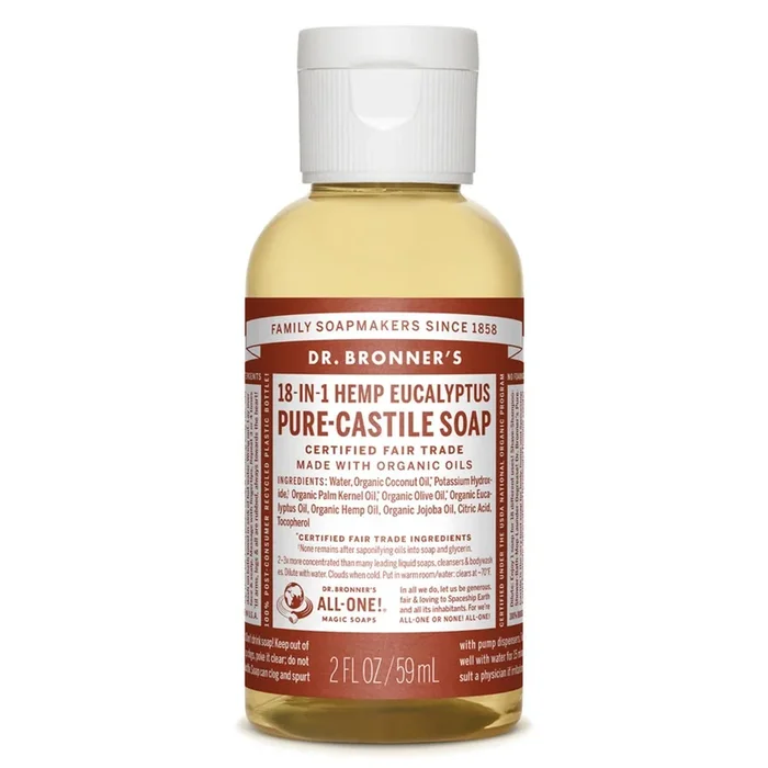 Dr. Bronner’s Eucalyptus Castile Liquid Soap (2 oz) #10076053