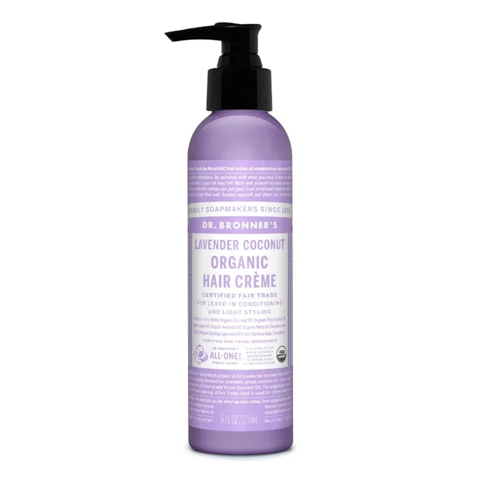 Dr. Bronner’s Lavender Coconut Organic Hair Creme (6 oz) #10065039