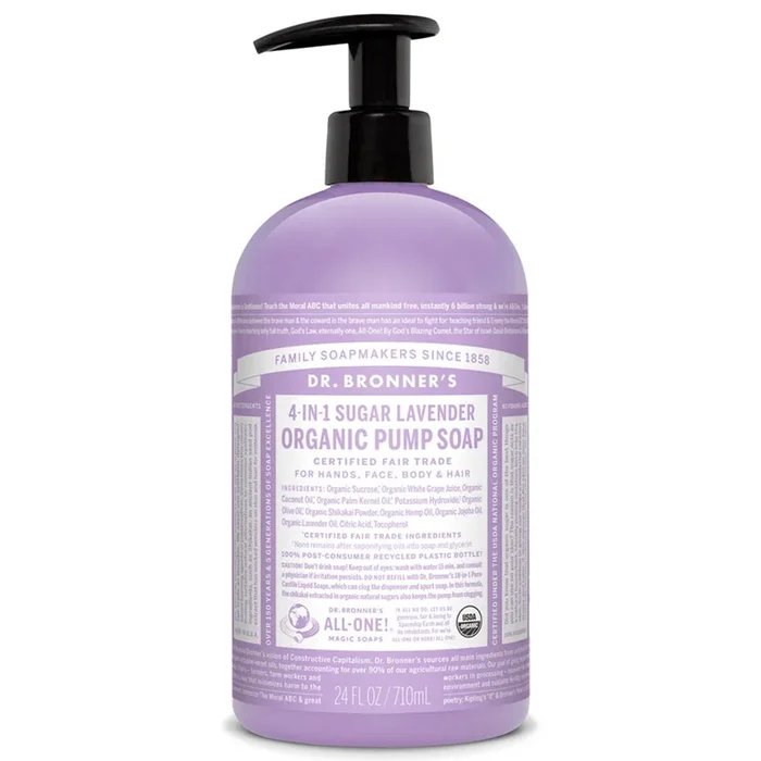 Dr. Bronner’s Sugar Lavender Organic Pump Soap (24 oz) #10066441