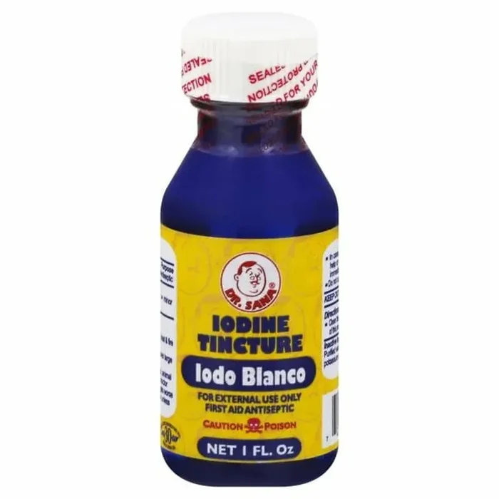 Dr. Sana Decolorized Iodine Tincture 1oz