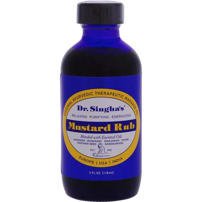 Dr. Singha’s Mustard Rub (4 fl oz) #16531