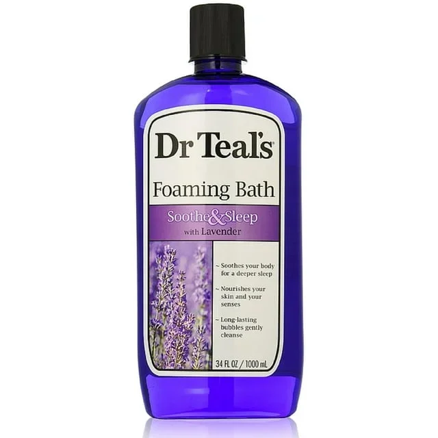 Dr. Teals Bath Foaming Epsom Salt Soothe & Sleep Lavender 34oz