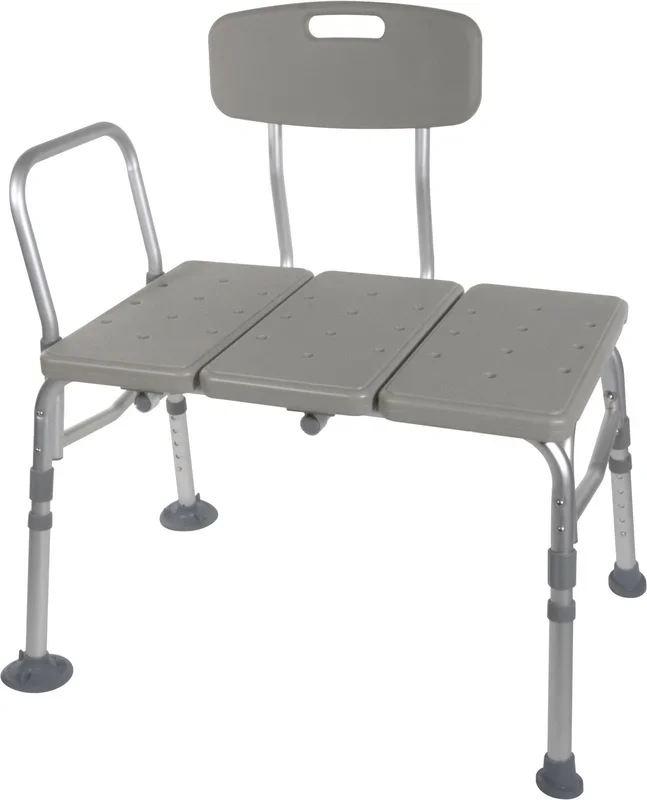 drive Aluminum Knocked Down Bath Transfer Bench