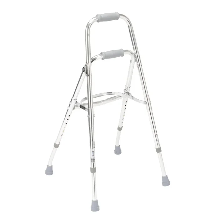 drive Hemi Aluminum Side Step Folding Walker, 29½ – 37 Inch Height