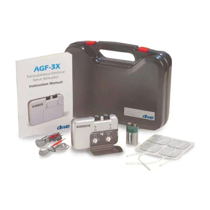 Drive Medical Deluxe Dual Channel TENS Unit with Case