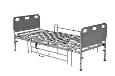 Drive Medical Electric Bed Long-Term Care 84 Inch Slat Deck 11 to 23 Inch Height Range – 15560-PKG-MED