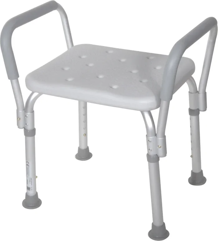 Drive Medical Knock Down Bath Bench with Padded Arms