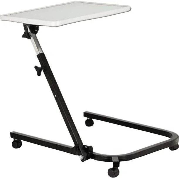 Drive Medical Pivot and Tilt Adjustable Overbed Table