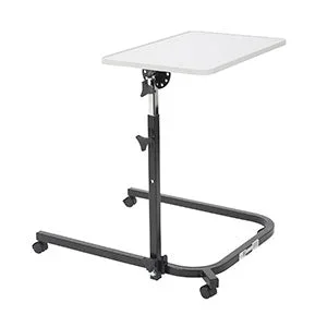 Pivot and Tilt Adjustable Overbed Table