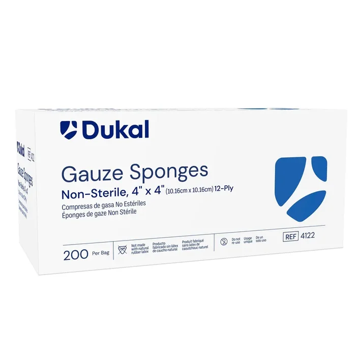 Dukal Square NonSterile Gauze Sponge