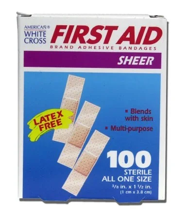 Dukal Stat Strip Adhesive Strip 3/8 X 1-1/2 Inch Plastic Rectangle Tan Sterile – 1298033