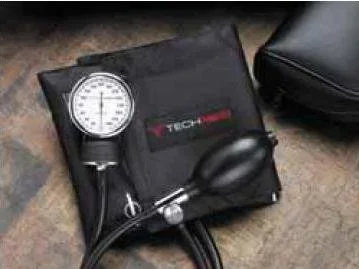 Dukal Tech-Med Aneroid Sphygmomanometer Pocket Style Hand Held 2-Tube Large Adult Size Arm – 2010X