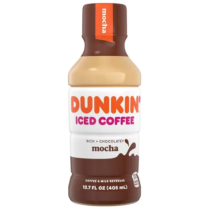 Dunkin Donuts Iced Coffee Mocha 13.7oz