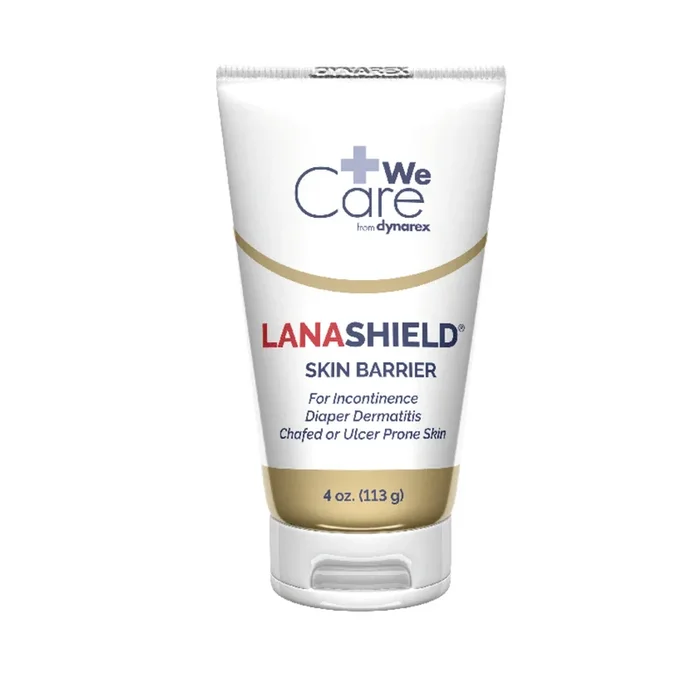 Dynarex LanaShield Skin Protectant Cream – 4 oz Tube