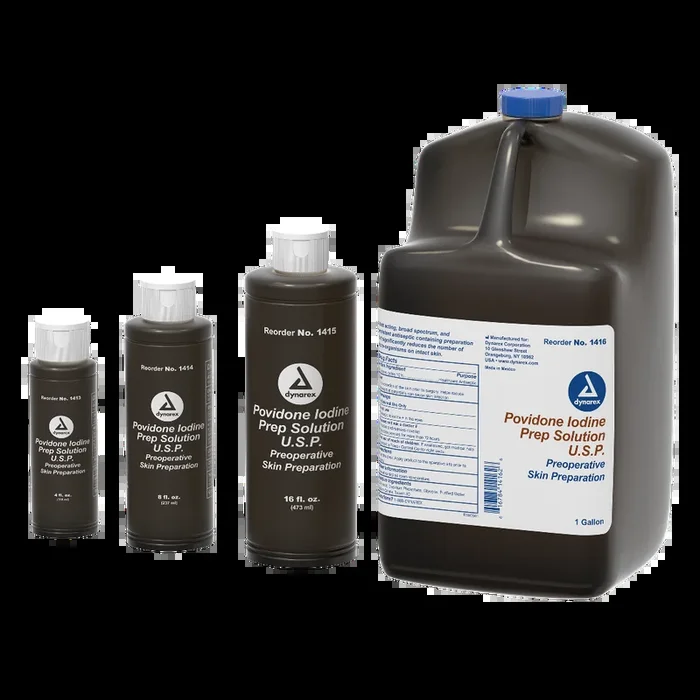 Dynarex Povidone Iodine Prep Solutions