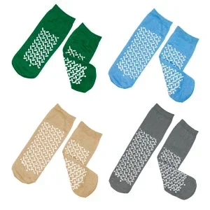 Dynarex SOCK, SLIPPER DBL-SIDED LT-WT RED SM (48/CS) – 2190