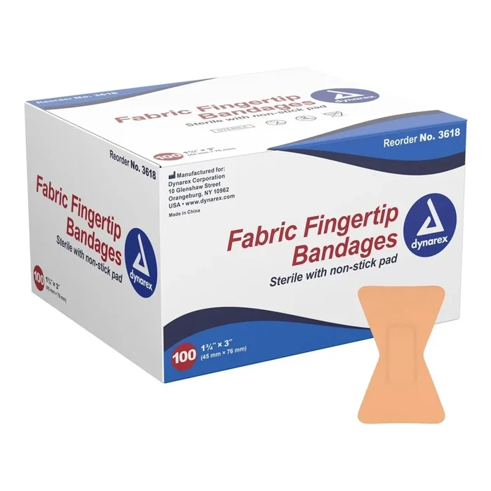 Dynarex Tan Adhesive Fabric Bandage