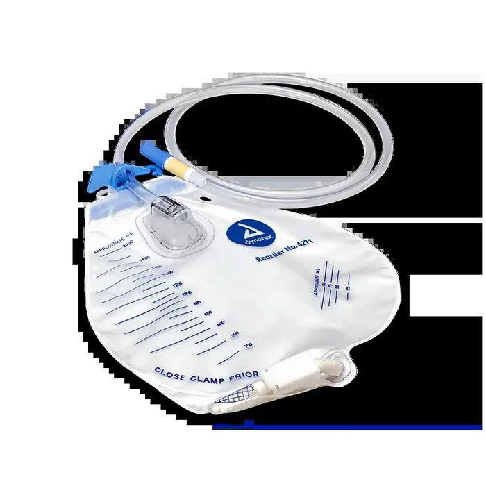 Dynarex Urinary Drainage Bag 2,000 mL
