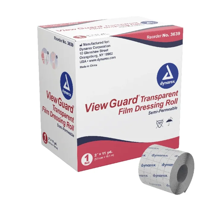 Dynarex View Guard Transparent Film Dressing Roll