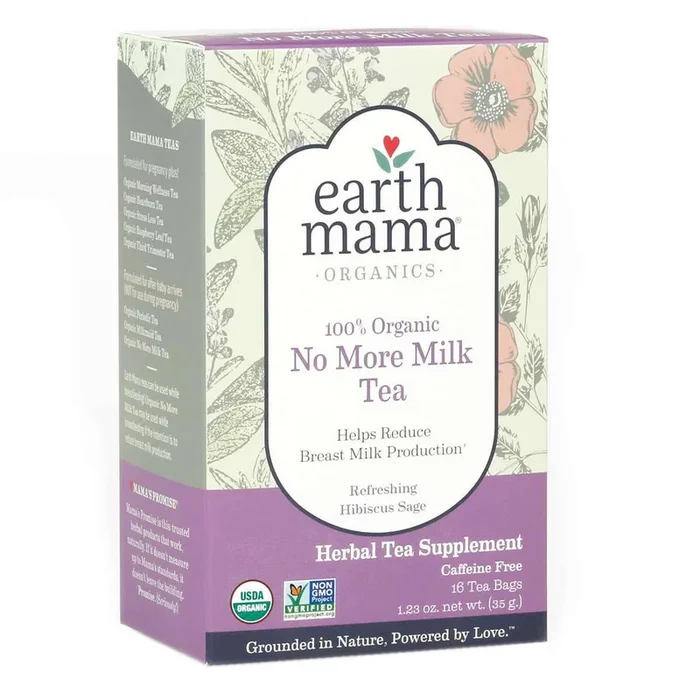 Earth Mama Organics No More Milk Tea Bags (16 count) #31284
