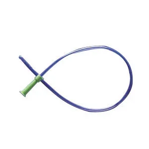 Easy Cath Soft Eye Straight Intermittent Catheter 12 Fr 16″, Curved Packaging