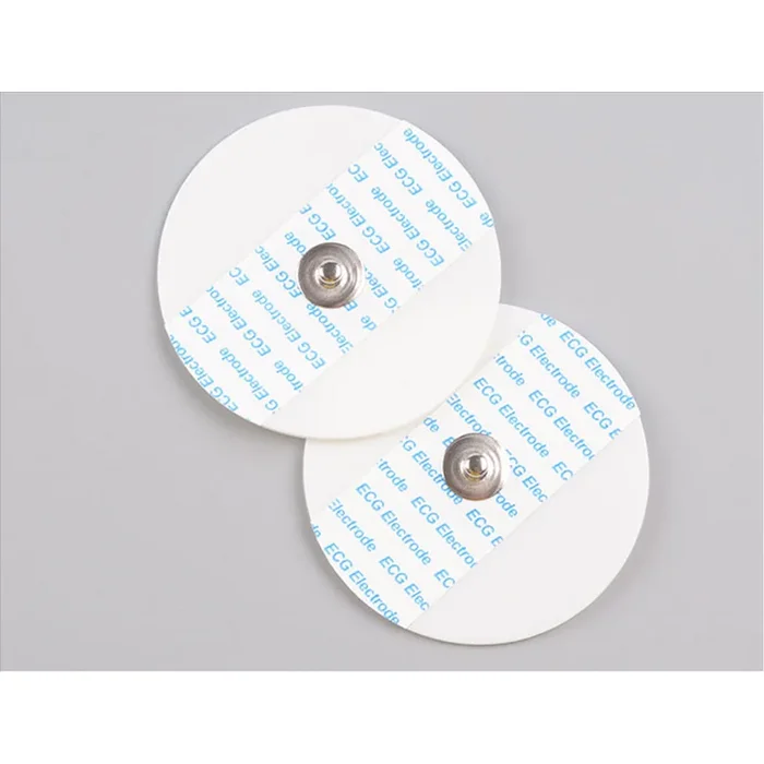 EKG Snap Electrode, Round 55mm Foam – Pack of 50