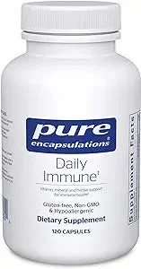 Encapsulaciones puras Daily Immune 120 Cápsulas