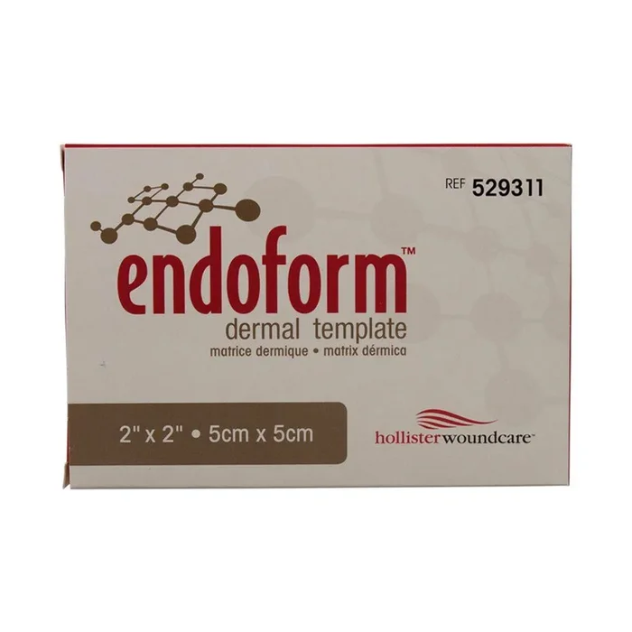 Endoform Dermal Template, 2″ x 2″, Fenestrated