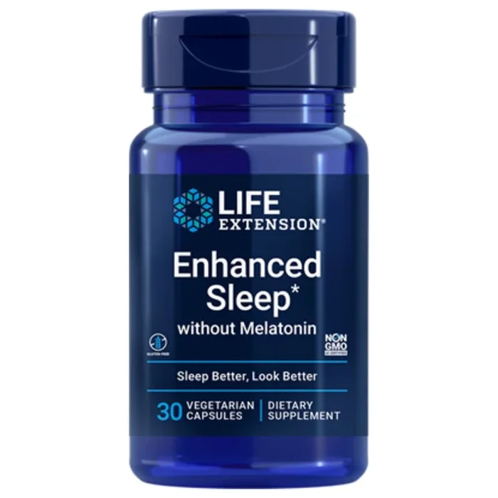 Enhanced Sleep without Melatonin