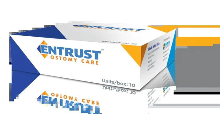 Entrust 1 Piece Pre-cut 1-3/4″ Stoma, Transparent, Filter, Standard Wear, 12″ Closed End
