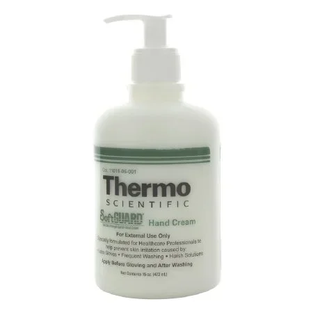 Erie Scientific SoftGUARD Hand Moisturizer 16 oz. Pump Bottle Unscented Cream – 11016-06-001