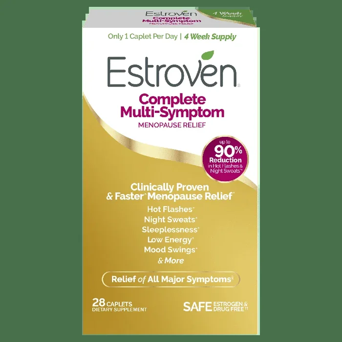 Estroven Complete Multi-Symptom Menopause Relief Caplets 28 ct