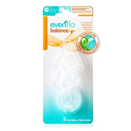Evenflo Nipple Feeding Balance + Standard Neck Fast Flow Tip Ages 8 Months And Up – 2121311