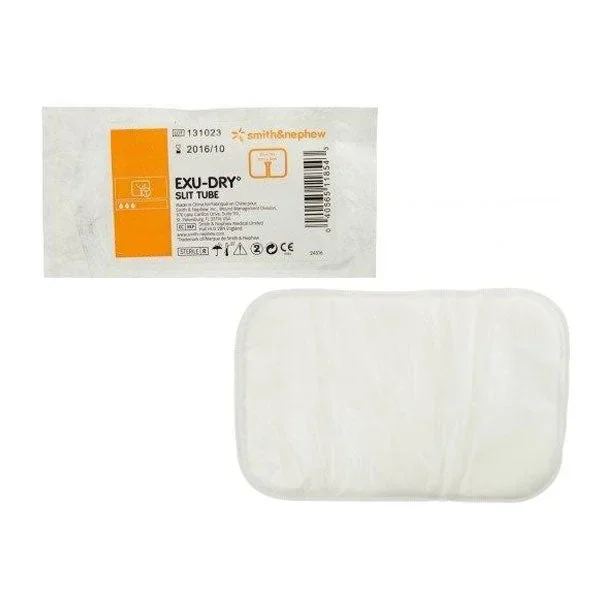 EXU-DRY Full Absorbency Slit Tube Dressing 2″ x 3″