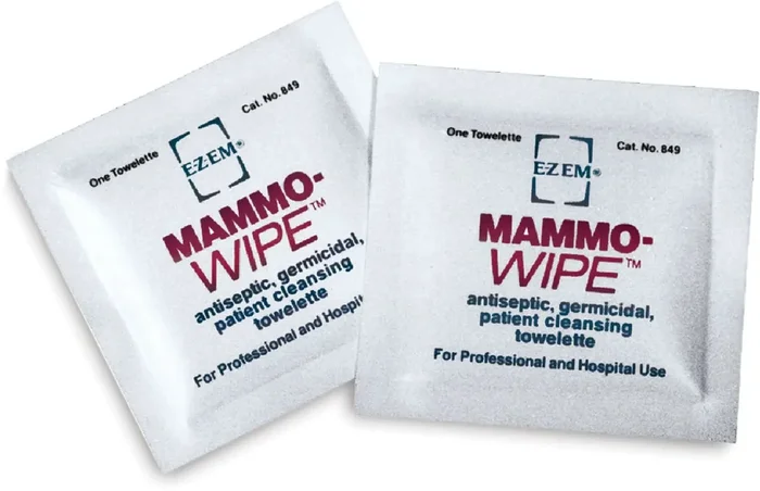 EZ EM Mammography Wipe