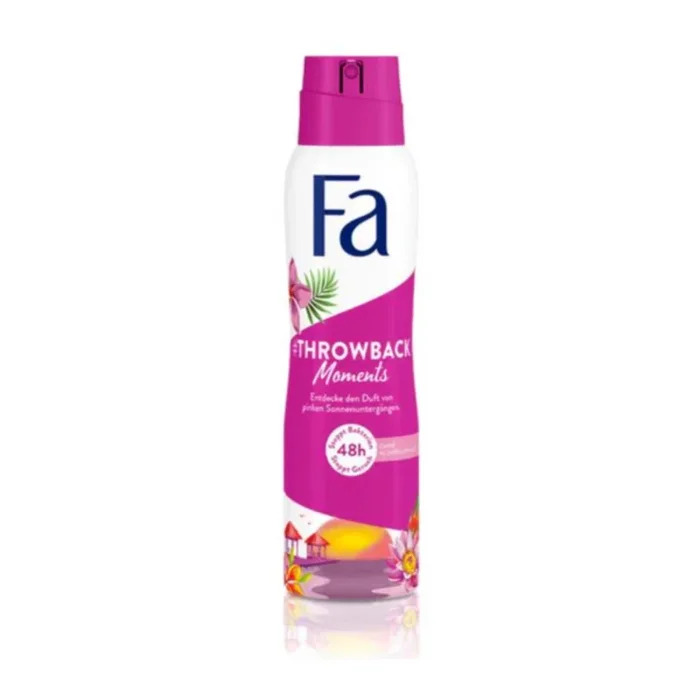 Fa Women’s Spray Throwback Moments Sunset Dream Deodorant (150 ml) #10089006