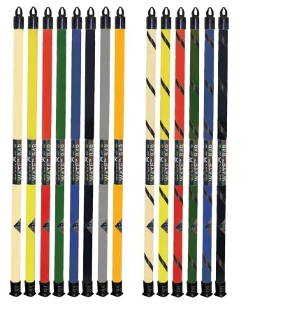 Fabrication Enterprises Cando Wate Bar Weight Bar Set 16 Piece Deluxe Set 1 to 25 lbs. – 10-1622