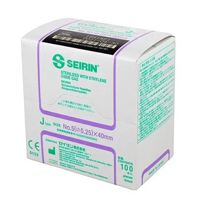 Fabrication Enterprises NEEDLE, ACUPUNCTURE SEIRIN J- YPE SZ8 30MMX40MM (100/BX) – 11-0619
