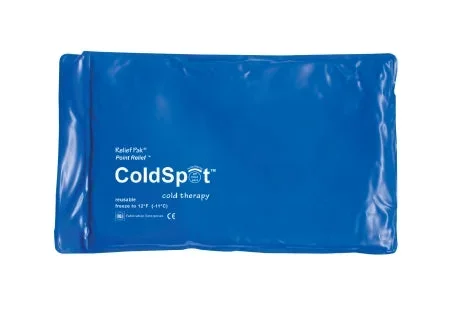 Fabrication Enterprises Relief Pak ColdSpot Cold Pack General Purpose Half Size 7 X 11 Inch Vinyl Reusable – 11-1003