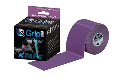 Fabrication Enterprises TAPE, KINESIOLOGY GRIPIT KTAPEADH PUR 2″X5.5YDS – 24-0124