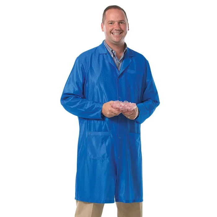 Fashion Seal Healthcare Unisex Work-Stat Lab Coat – Royal
