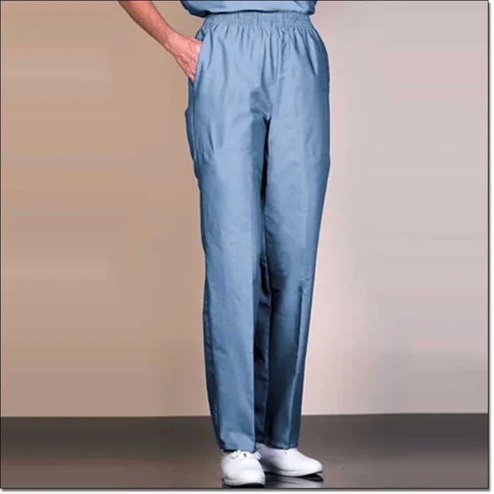Fashion Seal Healthcare Women’s Fashion Blend Fashion Slacks- Ciel Blue