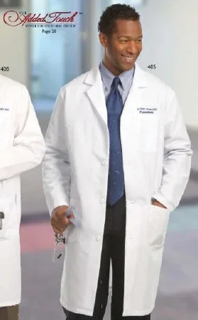 Fashion Seal Uniforms Lab Coat White Size 32 Long Sleeves Knee Length