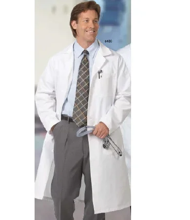 Fashion Seal Uniforms Lab Coat White Size 42 / X-Long Long Sleeves Knee Length – 6480-SZ42