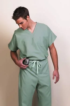 Fashion Seal Uniforms Poplin Scrub Pants Large Sage Unisex – 78850-L